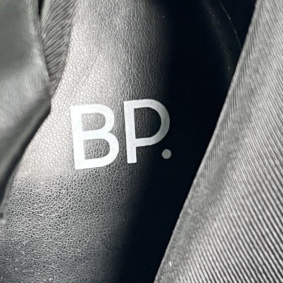 NEW BP Braylee Pointed Toe Bootie 6 Black Stiletto Sock Ankle Boot Heel Glam - Picture 3 of 8